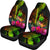 New Caledonia Polynesian Car Seat Covers - Hibiscus and Banana Leaves - Polynesian Pride