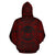 Marquesas Islands ll Over Hoodie Marquesas Islands Coat of rms Polynesian Red Black - Polynesian Pride