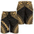 Pohnpei Men's Shorts - Polynesian Chief Gold Version - Polynesian Pride