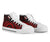 Palau High Top Canvas Shoes - Red Tentacle Turtle - Polynesian Pride