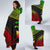 Wallis And Futuna Polynesian Chief Hooded Blanket - Reggae Version - Polynesian Pride