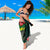 Tokelau Polynesian Sarong - Green Turtle Hibiscus - Polynesian Pride