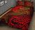 Tahiti Quilt Bed Set - Red Shark Polynesian Tattoo - Polynesian Pride