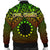 Polynesian Cook Islands Men's Bomber Jacket - Reggae Vintage Polynesian Patterns - Polynesian Pride