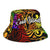 Cook Islands Bucket Hat - Rainbow Polynesian Pattern - Polynesian Pride