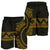 Chuuk Polynesian All Over Print Men's Short - Brown Version - Polynesian Pride