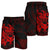 Polynesian Hawaii Men's Shorts - Kanaka Maoli Red Turtle Red - Polynesian Pride