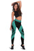 Cook Islands Leggings Turquoise - Polynesian Pride