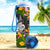 New Caledonia Custom Personalised Hydro Tracking Bottle - Seal Spiral Polynesian Patterns - Polynesian Pride