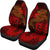 Samoa Car Seat Covers - Red Shark Polynesian Tattoo - Polynesian Pride