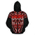 Hawaii Hoodie Polynesian Tattoo Red - Polynesian Pride