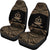 Vanuatu Polynesian Custom Personalised Peisonalised Car Seat Covers - Pride Gold Version - Polynesian Pride