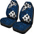 Hawaii Car Seat Covers - Tribe Plumeria Blue Universal Fit Blue - Polynesian Pride