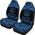 Palau Polynesian Custom Personalised Car Seat Covers - Pride Blue Version - Polynesian Pride