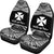 Wallis and Futuna Polynesian Car Seat Covers - Pride White Version - Polynesian Pride