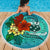 Samoa Beach Blanket - Tropical Flowers Style - Polynesian Pride