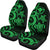 Polynesian Hawaii Car Seat Covers - Green Tentacle Turtle - Polynesian Pride