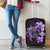 Hibiscus Plumeria Mix Polynesian Violet Turtle Luggage Covers - Polynesian Pride