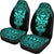 Kanaka Map Polynesian Car Seat Cover - Turquoise - Armor Style - Polynesian Pride