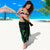 Hawaii Shark Green Polynesian Sarong - Polynesian Pride