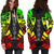 Tonga Hoodie Dress - Polynesian Tattoo Reggae - Polynesian Pride