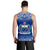 Samoa Custom Personalised Men's Tank Top - Polynesian Fog Blue - Polynesian Pride