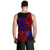 Samoa Men's Tank Top - Blue Shark Polynesian Tattoo - Polynesian Pride