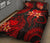 Samoa Polynesian Quilt Bed Set - Red Plumeria - Polynesian Pride