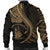 New Caledonia Men's Bomber Jacket Kanaloa Tatau Gen NC (Gold) - Polynesian Pride