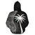 American Samoa Polynesian Hoodie Coconut Tree Black - Polynesian Pride