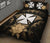 Wallis And Futuna Polynesian Quilt Bed Set Hibiscus Gold - Polynesian Pride