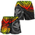 Polynesian Hawaii Shorts (Women) - Reggae Turtle - Polynesian Pride