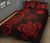 Nauru Quilt Bed Set - Red Tentacle Turtle - Polynesian Pride