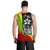 Yap Micronesia Men's Tank Top Reggae - Turtle With Hook - Polynesian Pride