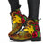 Papua New Guinea Polynesian Leather Boots - Hibiscus Vintage - Polynesian Pride