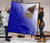 American Samoa Polynesian Premium Quilt - Bald Eagle (Blue) - Polynesian Pride