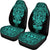 Hawaii Turtle Polynesian Car Seat Cover - Turquoise - Armor Style - Polynesian Pride