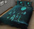 Guam Polynesian Quilt Bed Set Dreamcatcher Blue - Polynesian Pride