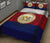 Hawaii Flag Kakau Polynesian Quilt Bed Set - Seal Of Hawaii - Polynesian Pride