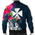 Wallis and Futuna Men's Bomber Jacket - Summer Vibes - Polynesian Pride