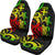 Fiji Polynesian Car Seat Covers - Reggae Tentacle Turtle - Polynesian Pride