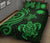 Nauru Quilt Bed Set - Green Tentacle Turtle - Polynesian Pride