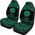 Tahiti Polynesian Car Seat Covers - Pride Green Version - Polynesian Pride