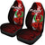 Pohnpei Micronesia Car Seat Covers - Coat Of Arm With Hibiscus - Polynesian Pride