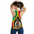 Vanuatu Polynesian Women's Racerback Tank - Vanuatu Flag and Coat Of Arms - Polynesian Pride