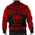 Hawaii Polynesian Custom Personalised Men's Bomber Jacket - Hawaii Pride Red Version - Polynesian Pride