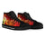 Hawaii High Top Shoes - Tribal Tuna Fish - Polynesian Pride