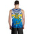 Tuvalu Rugby Men Tank Top Polynesian Flag - Polynesian Pride