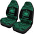 Samoa Polynesian Car Seat Covers - Pride Green Version - Polynesian Pride