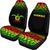 Hawaii Car Seat Covers - Polynesian Turtle Tattoo Fog Reggae - Polynesian Pride